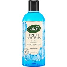 CetKing Fresh Banyo ve Duş Jeli 500 Mililitre, 1 Adet, Deniz Minerali