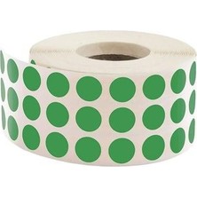 Moonstar Etiketleme Makinesi Nokta Etiket Yeşil