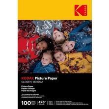 Misda Store 9891161 Fotoğraf Kağıdı, 180 G/m², Parlak, A6 (10 x 15 Cm)