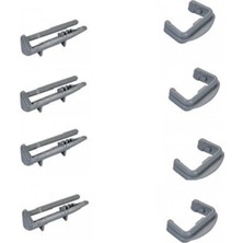 Makinası Sepet Ray Pimi 4 Adet Ön 4 Adet Arka Pim