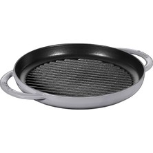 Lidyahan Store Grill Pans Çift Kulplu Döküm Izgara Tava