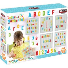 Alvera Collection 03 297 Inovatif Harf ve Rakam Seti 222 Parça-Pilsan Oyuncak