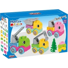 Alvera Collection 03 607 Master Bloklar Inşaat Kamyonlari Seti̇