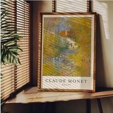 CetKing Tanıtım Monet Çerçevesiz Poster, Modern Dekoratif Çerçevesiz Poster, Tablo, Monet-11, 40 x 50
