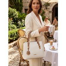 Victoria Shine Sallantı Detaylı Orta Boy El ve Omuz Çantası 3059