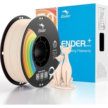 CetKing Resmi 3D Yazıcı Filament Ender Pla Pro Filament, Pla+ 3D Baskı Filamenti, Dayanıklı ve Dayanıklı, Boyutsal Doğruluk +/-0,02 Mm, 1,04 Kg/makara (Ep+-Bej, Ender Pla Pro-1kg)