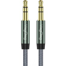 CetKing Jack Trs Hi-Fi Örgülü Aux Ses Kablosu 1 Metre