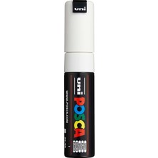 CetKing Pc-8k-Posca Su Bazlı Marker Beyaz 8,0