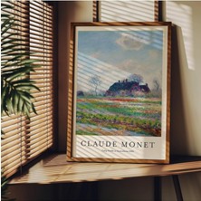 CetKing Tanıtım Monet Çerçevesiz Poster, Modern Dekoratif Çerçevesiz Poster, Tablo, Monet-10, 40 x 50