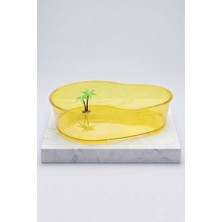 Alvera Collection Kaplumbağa Bahçesi Büyük Boy Sarı
