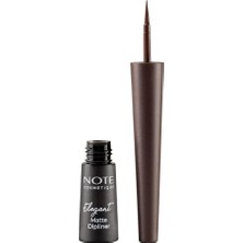 Lidyahan Store Cosmetics Elegant Matte Dipliner Waterproof Kahverengi, 02 Coffee Brown
