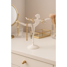 Özgürce Şık Çok Bölmeli Dekoratif Balerin Takı Düzenleyici