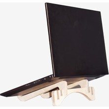 CetKing Yüksekliği Ayarlanabilir Laptop Standı, Ahşap, 11-17.3 Inç Uyumlu, Taşınabilir, Dizüstü Bilgisayar ve iPad ile Uyumlu
