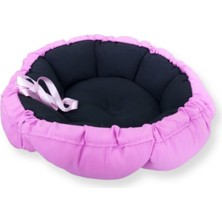 Alvera Collection Büzgülü Papatya Model Kedi ve Köpek Yatağı