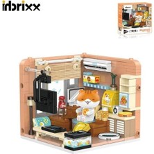 Alvera Collection P885005 Panlos Kedi̇ Evi̇ 263 Parça Block Oyuncak