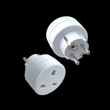 Lidyahan Store Ingiliz Dişi Türk Erkek Fişli Seyahat Adaptörü Çevirici Priz Dönüştürücü