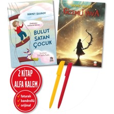 Kırmızı Kedi Yayınevi Alfa Kalem+Gizem-Li Yuva+Bulut Satan Çocuk (Hikmet Ulusoy) 2 Kitap Yeni Çocuk