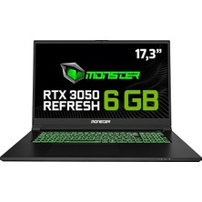 Lidyahan Store Abra A7 V15.3 Intel Core I5 13500H 16 GB Ram 500 GB SSD 6 GB Rtx 3050 Freedos 17,3" Fhd 144 Hz Oyun Bilgisayarı