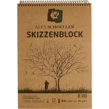 Lidyahan Store Schoeller A.SPR.KRF.125.04 Dik Kraft Blok ALX-1022