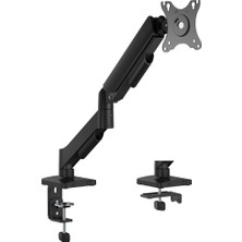 Misda Store Monitör Tutucu 17" - 32" Ekranlar Için 9kg Taşıyabilir, LCD LED Amortisörlü Vesa Monitör Tutucu