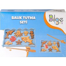 Alvera Collection BLG-104 Ahşap Balık Tutma Oyunu