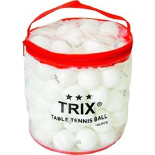 Alvera Collection T-813A Tri̇x Pi̇npon Topu Beyaz 100 2400