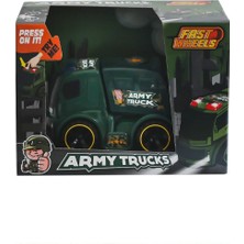 Alvera Collection ER-246 Fast Wheels Asker Kamyonu-Erdem Oyuncak