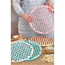 CetKing Mantı Yapma Aparatı - Mantı Hamur Kesme Aparatı Mantı Kalıbı 32 cm