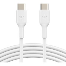 CetKing Boost Charge Usb-C - Usb-C Kablosu 1 M, Beyaz