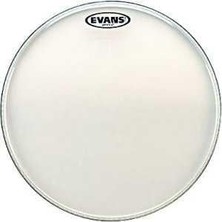 Evans TT06G1 6 Inç G1 Clear (Şeffaf) Tom Derisi | Tek Katman (10 Mil), Açık ve Parlak Ton, Geniş Akort Aralığı