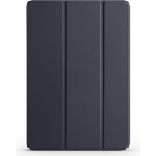 Leaf Shop Matepad 11.5' 2023 ile Uyumlu Arkası Transparan Standlı Katlanabilir Tablet Kılıf Siyah