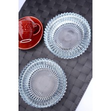 2 Adet Kristal Lüks Küllük Cam Puro Kül Tablası Yuvarlak Kül Tabağı