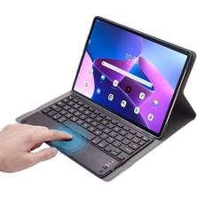 CetKing Lenovo Tab M10 TB328FU 10.1 Inch / T328 Bluetooth Touchpad Klavyeli Kılıf-Bkk5