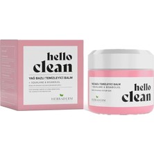 Hello Clean Yağ Bazlı Temizleyici Balm Kuru ve Hassas Ciltler (100 Ml)