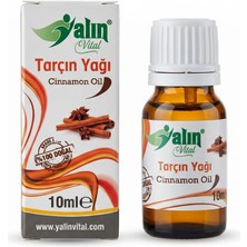 Yalın Vital Tarçın Yağı 10 ml | %100 Saf ve Doğal ( Cam Damlalık Hediyeli )