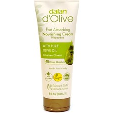 Leaf Shop D'olive Doğal Zeytinyağlı El ve Vücut Kremi Besleyici 250ML 1 Paket (1 x 250 Ml)