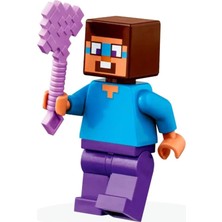 Misda Store Minecraft - Yeni Steve Orijinal Minifigür 5701820504010