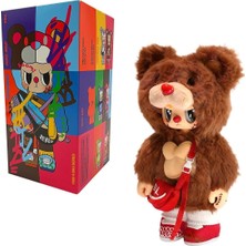 Alvera Collection POPCSRB005 Rebel Bear Pozlanabilir Figür Çantalı Serisi 6lı Display
