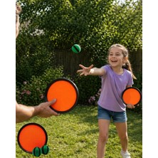 Prativas Çocuk Oyun Seti Cırt Cırtlı Top At Yakala Eğlenceli Spor Oyuncağı