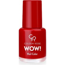 CetKing Rose Wow Nail Color No: 50 - Parlak Bitişli Mini Oje 6 ml