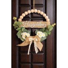 H2 Design Papatya Kapı Süsü