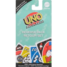 Uno Add-On Ters Paket Oyunlar, Çocuklar ve Yetişkinler Için, Aile Oyun Akşamları Için, Seyahat Oyunu Olarak Veya 2 Ila 10 Oyuncu Için Cazip Bir Hediye Olarak Kullanılabilir, 7 Yaşından Itibaren