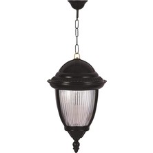 Lidyahan Store 68053 Bahçe Fener Sarkıt, 60 W, Siyah