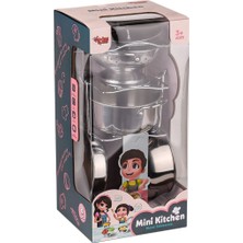 Alvera Collection 683G-2 Çelik Tencere Tava Seti 7 Parça-Vardem Oyuncak