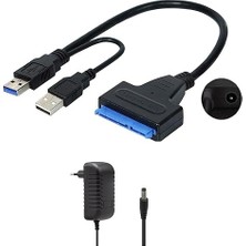 CetKing 3.0 2.5 3.5 Inç Sata SSD HDD Hard Disk Çevirici Dönüştürücü + Adaptör