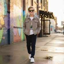 Alvera Collection 443170 Kaşe Ceketli 3 Lü Takım Krem