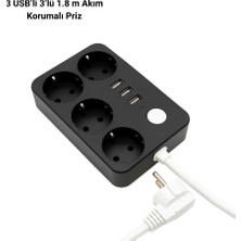 Urfakent 4’lü Priz U314