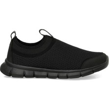 Kinetix Erkek 6m Voten Tx 6fx Sneaker Voten Siyah Düz Taban Tekstil Malzeme ile Çok Yönlü Kavrama Özelliği