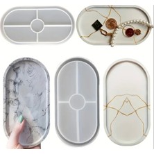 Özgürce Oval Silikon Tepsi Kalıbı, Dekoratif Sunum ve Dekorasyon Için Ideal