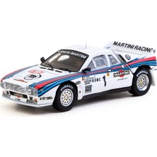 Tarmac Works 1/64 Lancia 037 Rally Rally Monte Carlo 1983 #1 With Tarmac Cards